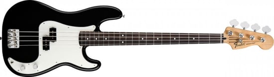 Fender Standard Precision Bass (Black, Rosewood)