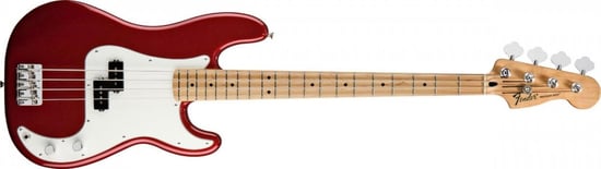 Fender Standard Precision Bass (Candy Apple Red, Maple)