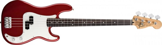 Fender Standard Precision Bass (Candy Apple Red, Rosewood)