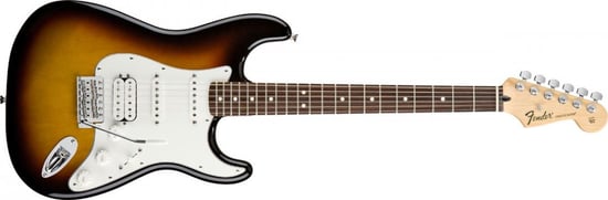 Fender Standard Stratocaster HSS (Brown Sunburst, Rosewood)