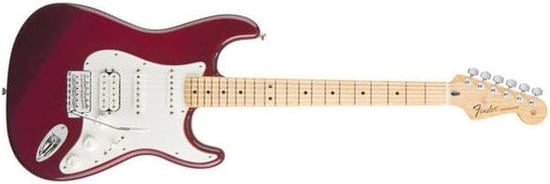 Fender Standard Stratocaster HSS (Candy Apple Red, Maple)
