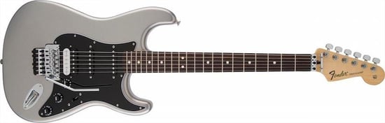 Fender Standard Stratocaster HSS Floyd Rose (Ghost Silver)