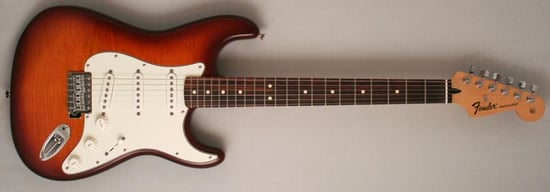 Fender Standard Stratocaster Plus Top (Tobacco Sunburst, Rosewood)