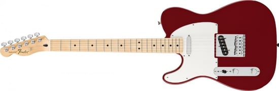 Fender Standard Telecaster Left Handed (Candy Apple Red, Maple)