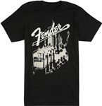 Fender Tubes T-Shirt Black M