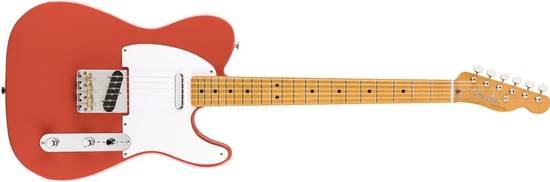 Fender Vintera '50s Telecaster, Maple Neck, Fiesta Red