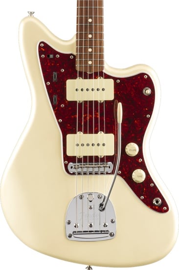 Fender Vintera '60s Jazzmaster, Pau Ferro, Olympic White w/Matching Headstock