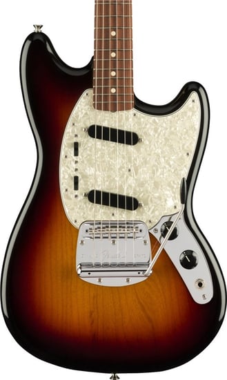 Fender Vintera '60s Mustang, Pau Ferro, 3 Tone Sunburst