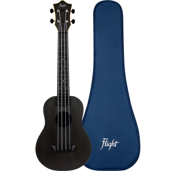 Flight TUC35 ABS Concert Travel Ukulele, Black