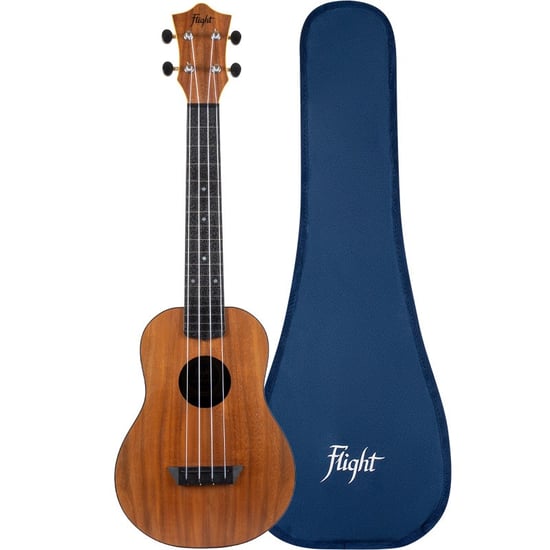 Flight TUC55 ABS Concert Travel Ukulele, Acacia