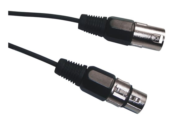 FXLab G038VC DMX 3 Pin XLR to 3 Pin XLR Lighting Lead, 3m