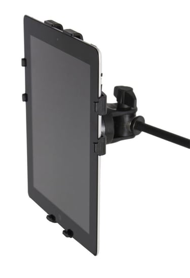 Gator Frameworks GFW-UTL-TBLTMNT iPad Tablet Tray with Microphone Stand Mount