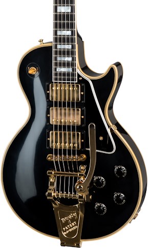 Gibson Custom 1957 Les Paul Custom Reissue 3-Pickup, Bigsby VOS, Ebony