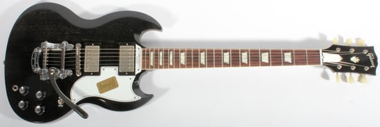 Gibson Custom Brian Ray SG Standard w/Bigsby (Silver Fox)