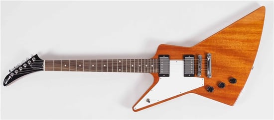 Gibson Explorer, Antique Natural, Left Handed