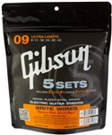 Gibson Gear 5 x Sets Brite Wires (009 to 042)