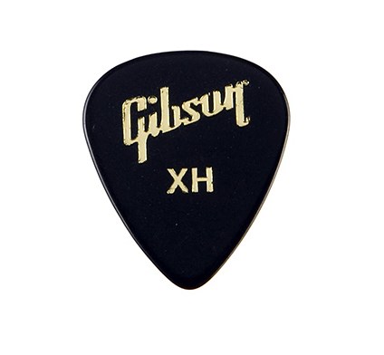 Gibson Gear Standard Pick Pack of 72 Plectrums, Extra Heavy