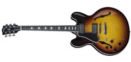 Gibson Memphis ES-335 Plain Top 2015 Left Hand (Vintage Sunburst)