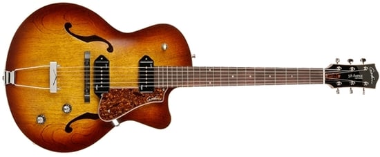 Godin 5th Avenue CW Kingpin II (Cognac Burst)