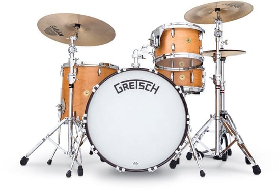 Gretsch BK-R423V USA Broadkaster 3 Piece Vintage Shell Pack (Satin Classic Maple)