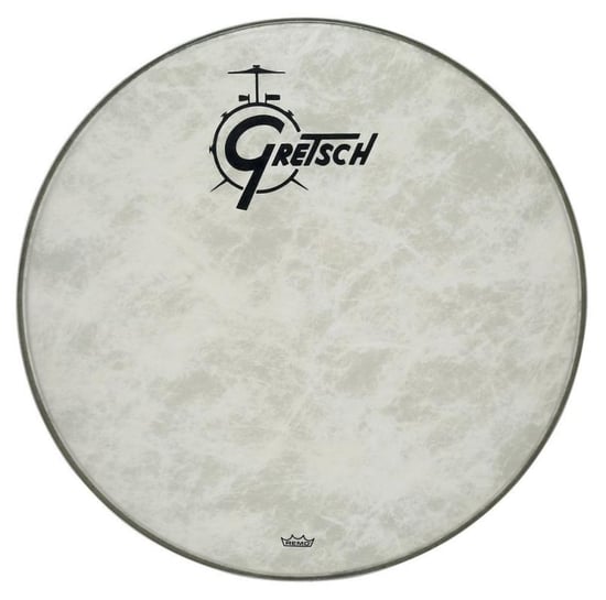 Gretsch Fiberskyn Resonant Bass Drum Head w/ Center Logo, 20in 