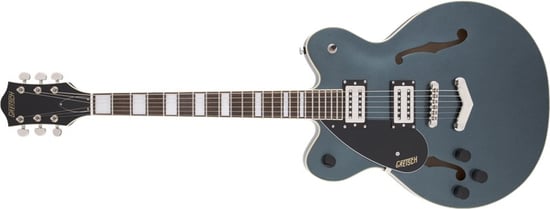 Gretsch G2622LH Streamliner Center Block Double-Cut with V-Stoptail, Left-Handed, Laurel Fingerboard, Gunmetal