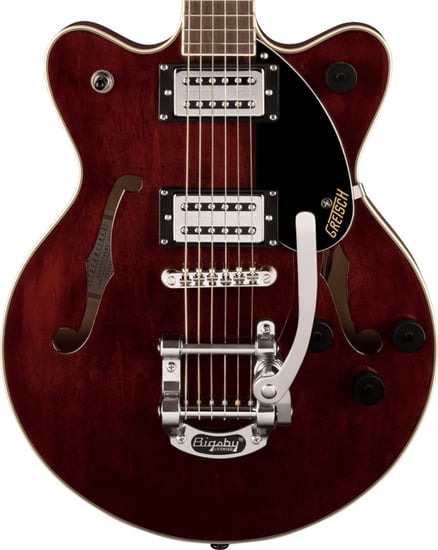 Gretsch G2655T Streamliner Center Block Jr. Double-Cut with Bigsby, Laurel Fingerboard, Walnut Stain