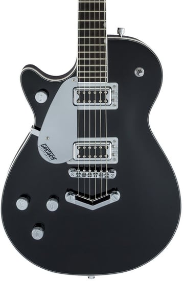 Gretsch G5230LH Electromatic Jet BT Single-Cut, V Stoptail, Black, Left Handed