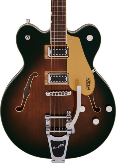 Gretsch G5622T Electromatic Center Block Double-Cut with Bigsby, Single Barrel Burst