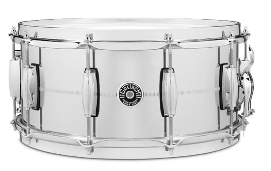 Gretsch GB4164S USA Brooklyn Chrome Over Steel Snare, 14x6.5in