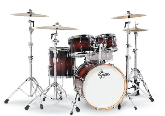 Gretsch RN2-E604 Renown Maple 4 Piece Shell Pack, Cherry Burst