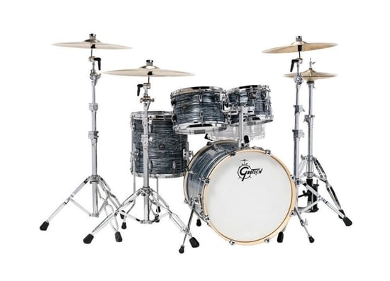 Gretsch RN2-E604 Renown Maple 4 Piece Shell Pack, Silver Oyster Pearl