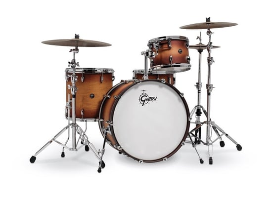 Gretsch RN2-E823 Renown Maple 3 Piece Shell Pack, Satin Tobacco Burst