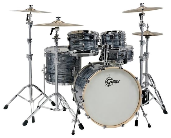 Gretsch RN2-E8246 Renown Maple 4 Piece Shell Pack, Silver Oyster Pearl