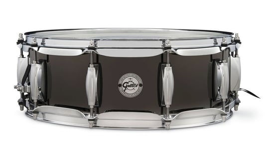 Gretsch S1-0514 Full Range Black Nickel over Steel Snare, 14x5in