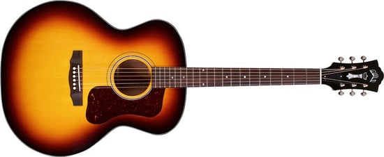 Guild USA F-40 Traditional Jumbo Acoustic, Antique Sunburst