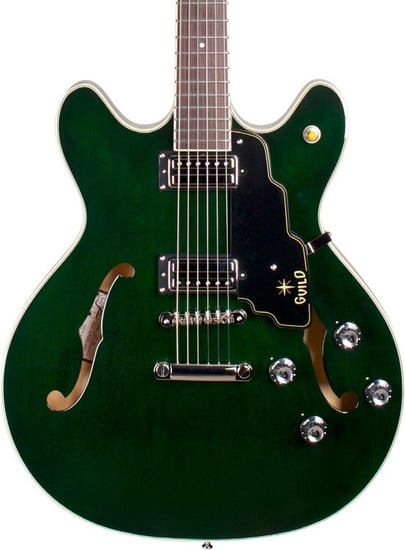 Guild Newark St. Starfire IV ST Maple, Emerald Green