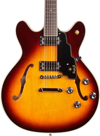 Guild Newark St. Starfire IV ST Maple, Antique Burst