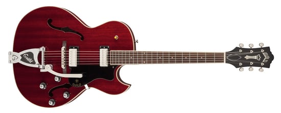 Guild Starfire III Newark St Hollow-Body, Cherry Red