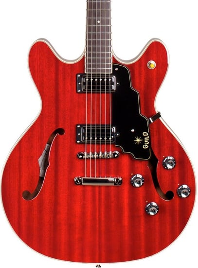 Guild Starfire IV Newark St Semi-Hollow, Cherry Red