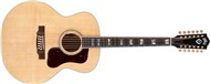 Guild USA F-512E Maple 12 String Jumbo Acoustic, Natural