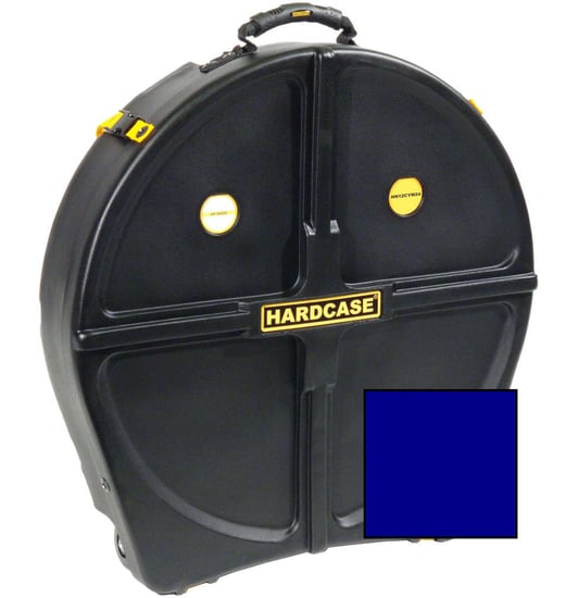 Hardcase Standard 12 Cymbal Case (24in, Dark Blue)