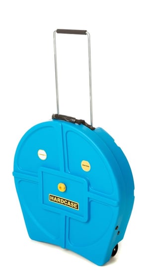 Hardcase Standard 12 Cymbal Case 24in, Light Blue