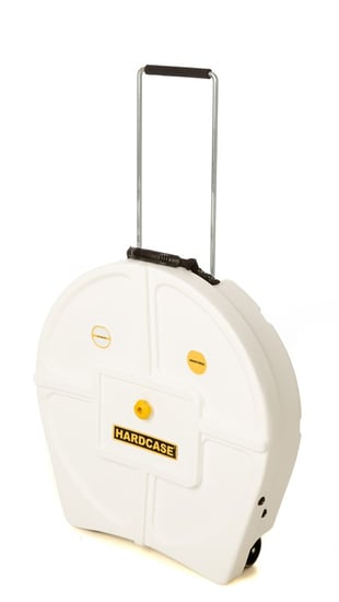 Hardcase Standard 12 Cymbal Case 24in, White