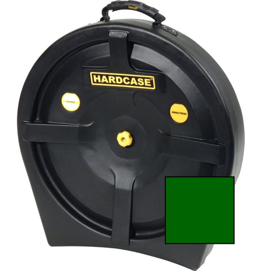 Hardcase Standard 6 Cymbal Case 20in, Dark Green