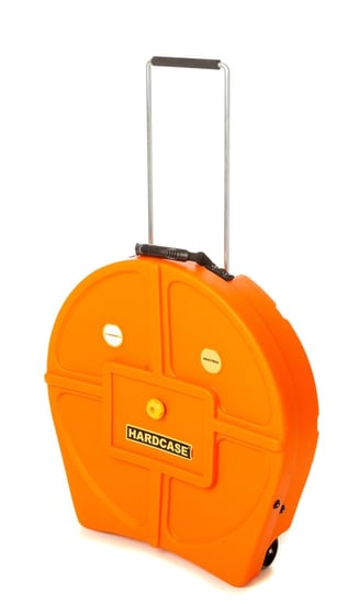 Hardcase Standard 9 Cymbal Case 22in, Orange