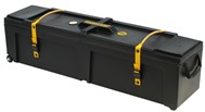 Hardcase Hardware Case with Wheels (48x12x12in, Black)