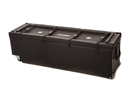 Hardcase Hardware Case with Wheels 52x16x16in, Black