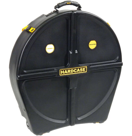 Hardcase Standard 12 Cymbal Case (24in, Black)