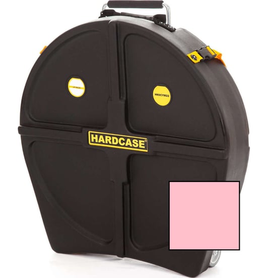 Hardcase Standard 9 Cymbal Case (22in, Pink)